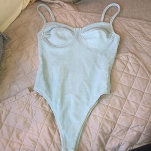 Light Blue Bodysuit